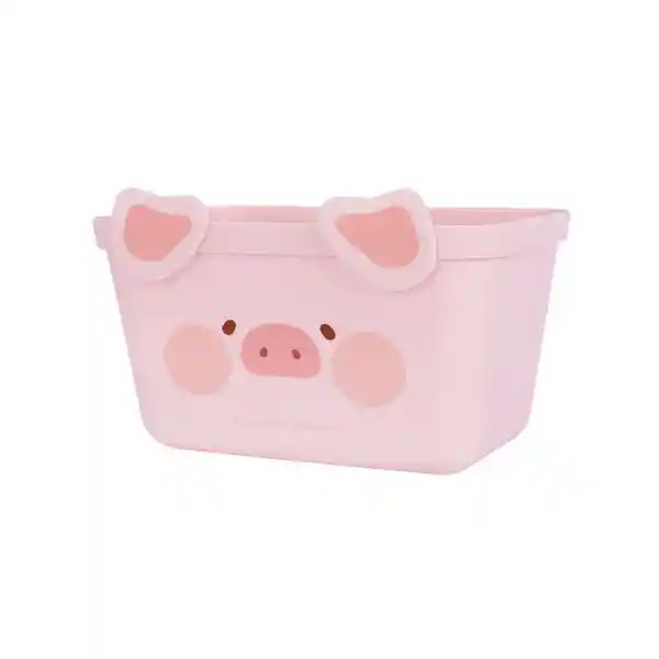 Organizador Con Asa Serie Lulu The Piggy Miniso