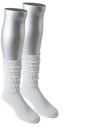 Calcetin Deportivo Largo Slouc Punto Blanco 100378