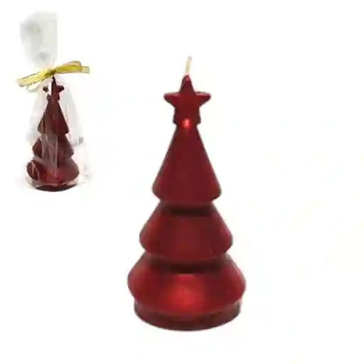 Rodeo Vela Maranelo Roja Parafina 14.5 cm