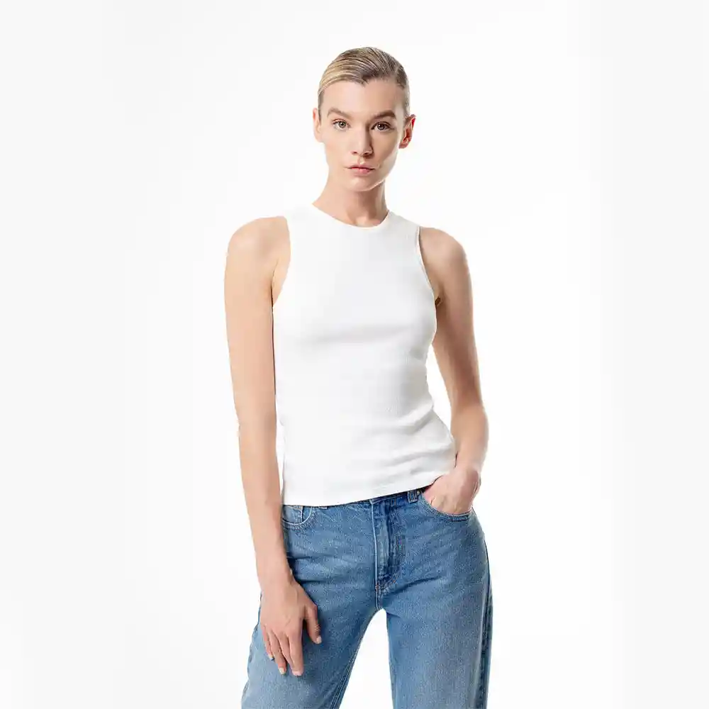 Camiseta Manga Sisa en Algodón Femenino Libu Gef Talla S