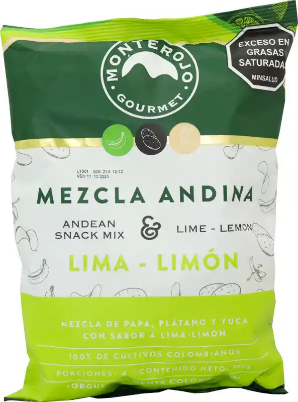 Monterojo Mezcla Andina Lima Limón