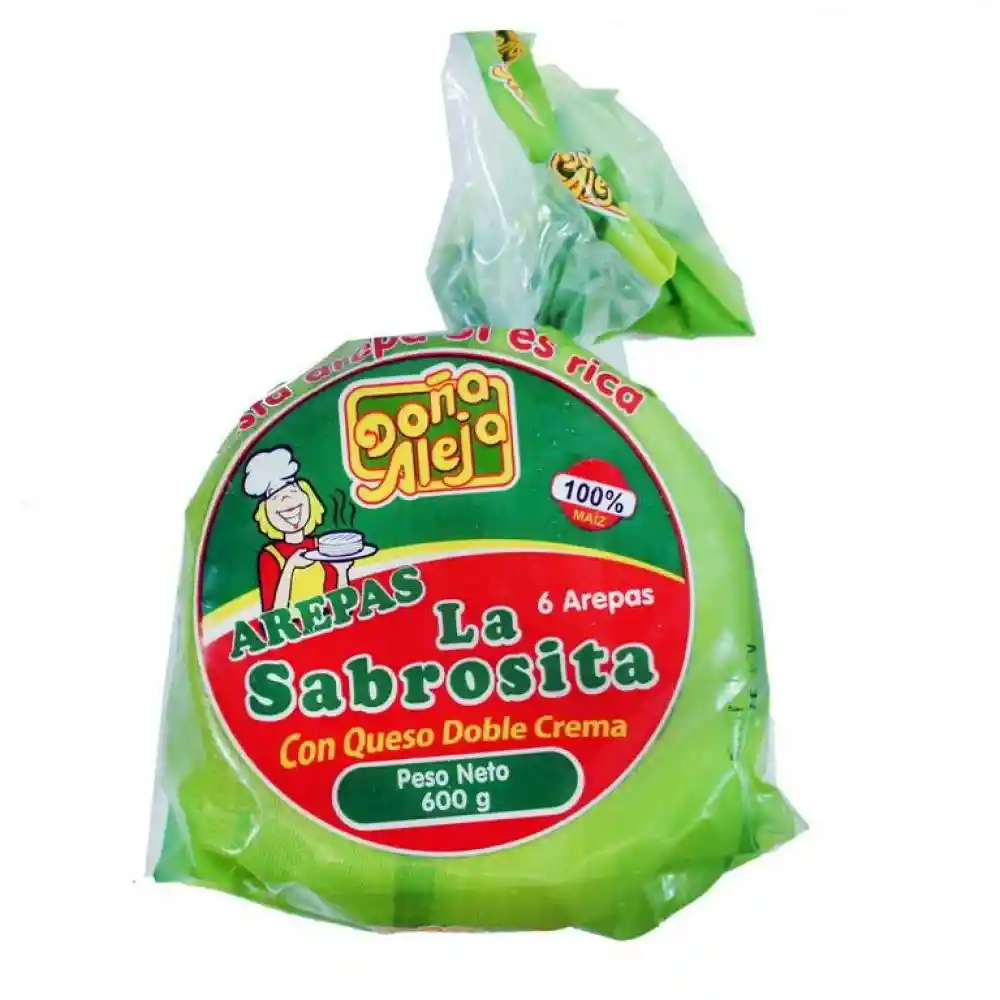 La Sabrosita Arepas de Queso Doble Crema