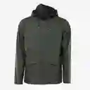 Inkanta Chaqueta Hooded Verde Talla XXS/XS