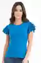 Ragged Camiseta Romina Color Azul Rey Talla S