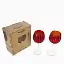 Copa Perlé Roja 530 mL Ambiente Gourmet