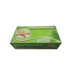 Protexion Guantes de Vinilo Desechables Talla L