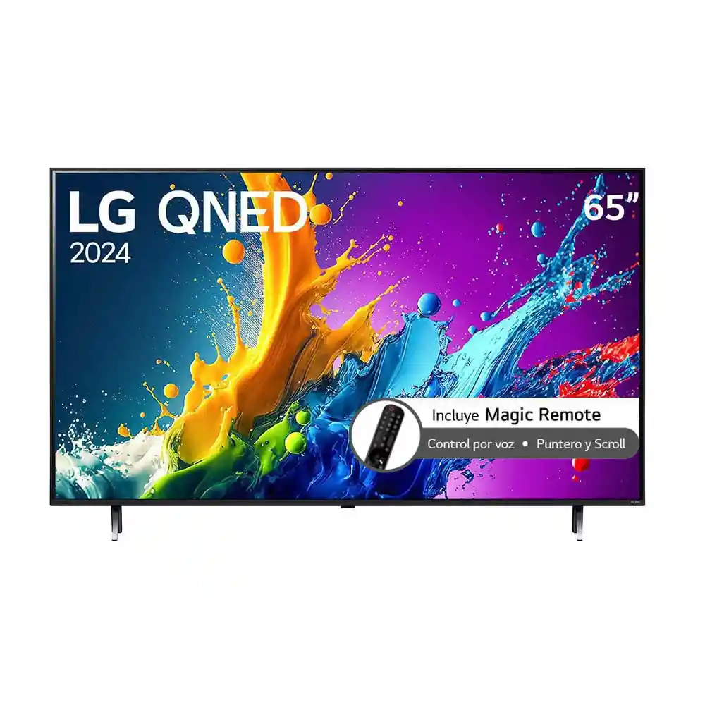 Televisor Lg 65 Pulgadas Qled Uhd-4k Smart Tv 65qned80tsa.awcz