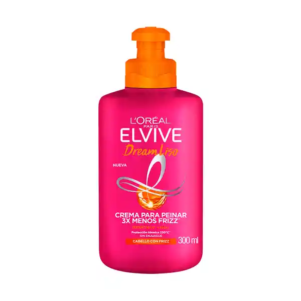 Crema Para Peinar L'Oreal París Elvive Dream Liso 300 mL