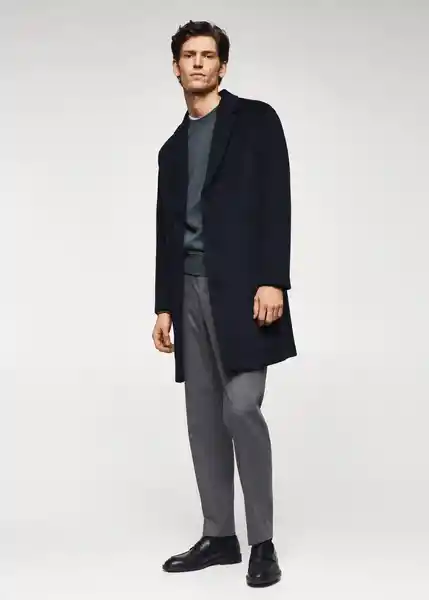 Abrigo Dalan Navy Talla S Hombre Mango