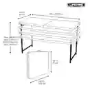 Lifetime Mesa Plegable Rectangular 120 X 60 CM