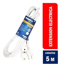Fulgore Extensión Económica 5 m Blanca Fp0120