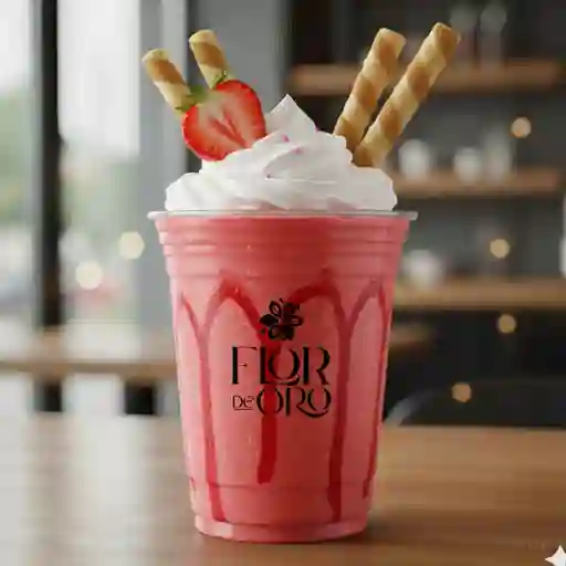 Malteada frutos rojos