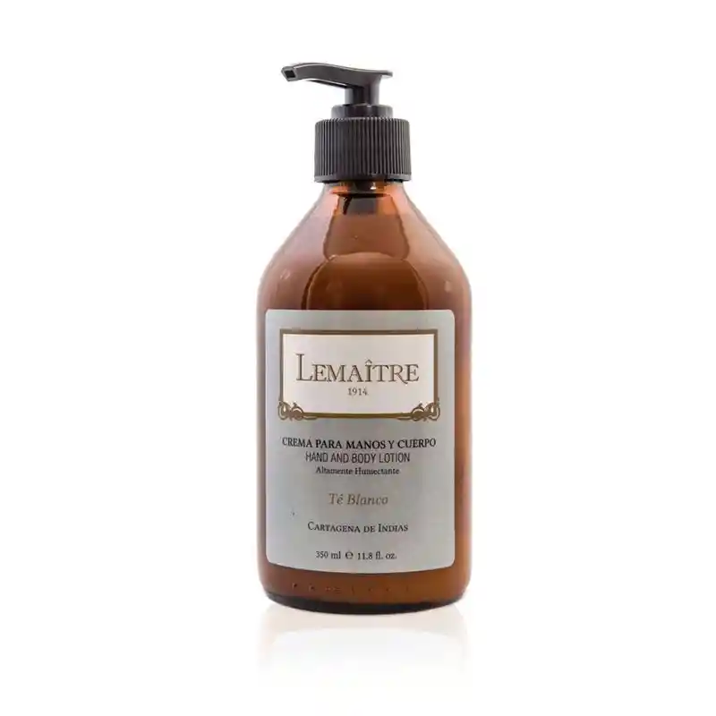 Lemaitre Crema Para Manos y Cuerpo té Blanco