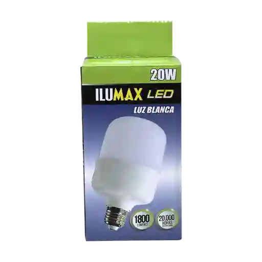 Ilumax Bombillo Led 20W Luz Blanca 20.000Hr