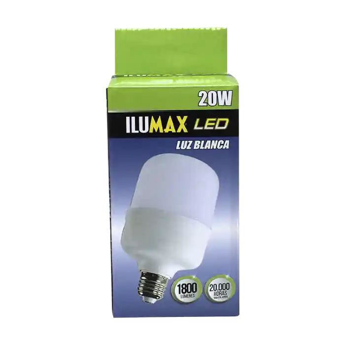 Ilumax Bombillo Led 20W Luz Blanca 20.000Hr