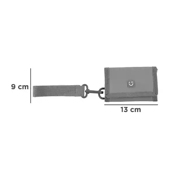 Cartera Para Mujer Con Correa Gris Serie Miniso