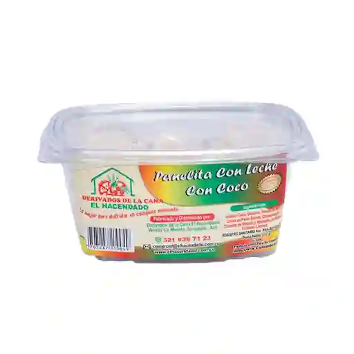 Panelita de Leche Con Coco El Hacendado