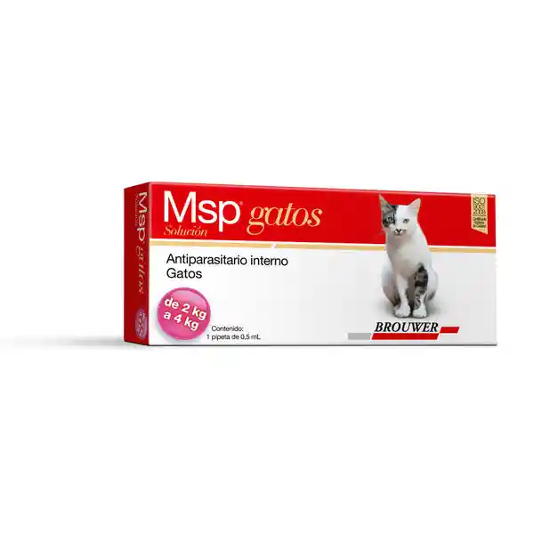 Msp Antiparasitario Interno para Gatos 
