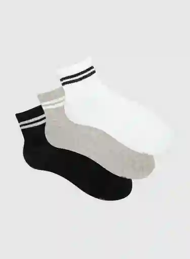 Medias Paq Deportivo Mujer 9-11-stdo 9900