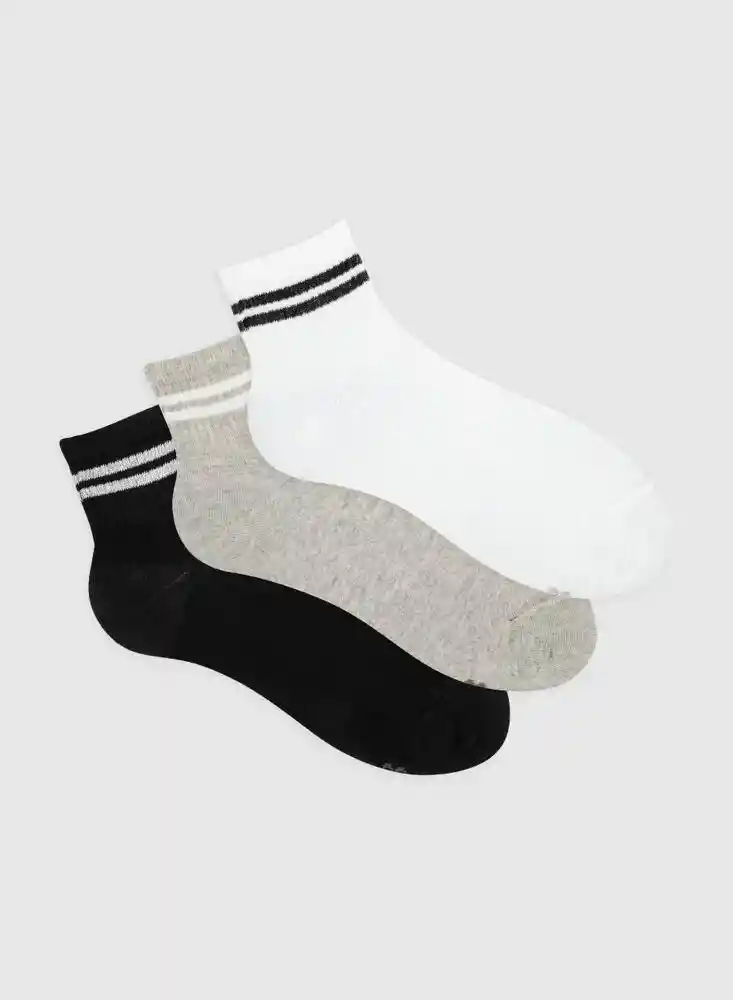 Medias Paq Deportivo Mujer 9-11-stdo 9900