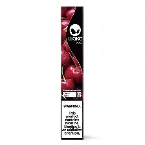 WAKA SOLO Vape  -Cherry Bomb-5% 1.800 puff