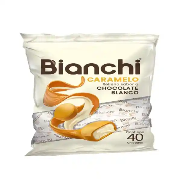Bianchi Caramelo Relleno Sabor Chocolate Blanco