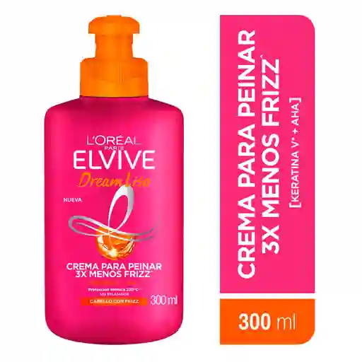 Crema Peinar Elvive Dream Liso Keratina