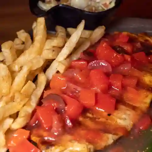 Filete en Salsa de Frutas