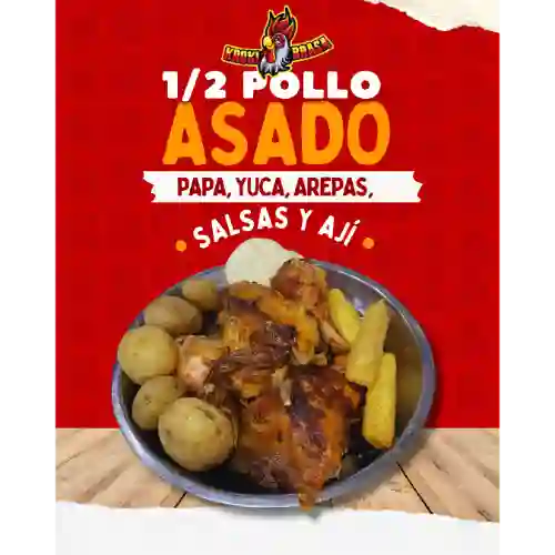 1/2 Pollo Asado