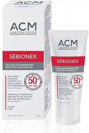 Acm Sébionex Protector Solar Gel Matificante SPF 50+