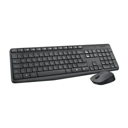 Combo Teclado Multimedia y Mouse Inalámbricos Logitech Mk235