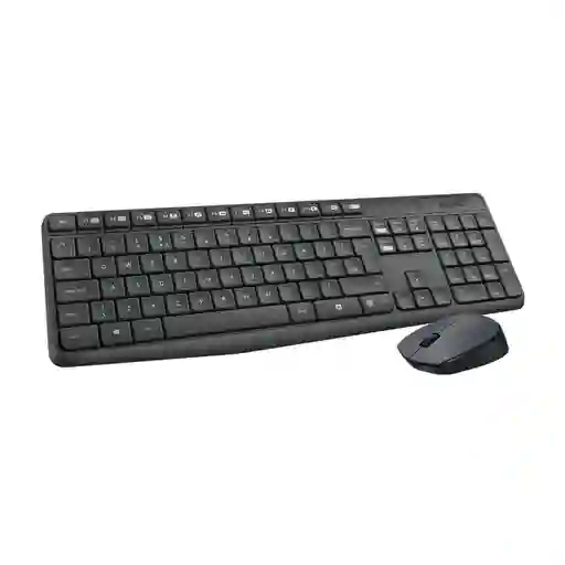 Combo Teclado Multimedia y Mouse Inalámbricos Logitech Mk235