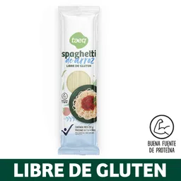 Pasta Taeq Spaghetti de Arroz Libre de Gluten (250 Gr)