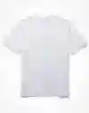 Camiseta Hombre Blanco Talla X-LARGE 400386118939 American Eagle