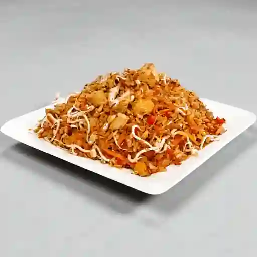 Combinado Mediano y 1/2 Pollo