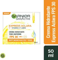 Garnier-Skin Active Crema Facial Express Aclara FPS 30