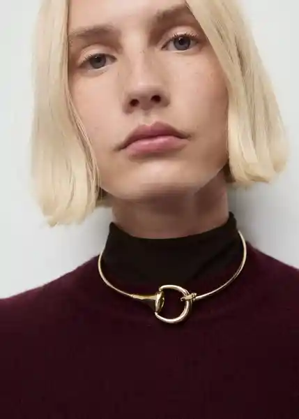 Saco Jersey Seedsun Granate Talla S Mujer Mango