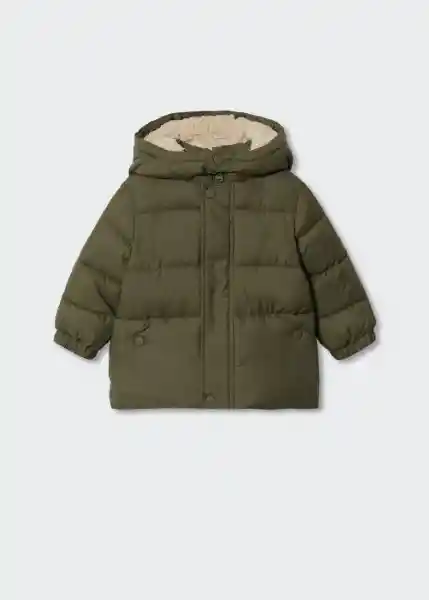 Anorak Royal Khaki Talla 67 Niños Mango