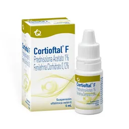 Cortioftal F Suspensión Oftálmica (1 %/ 0.12 %)