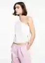 Camiseta Marina Off-White Talla 19 Niña Mango