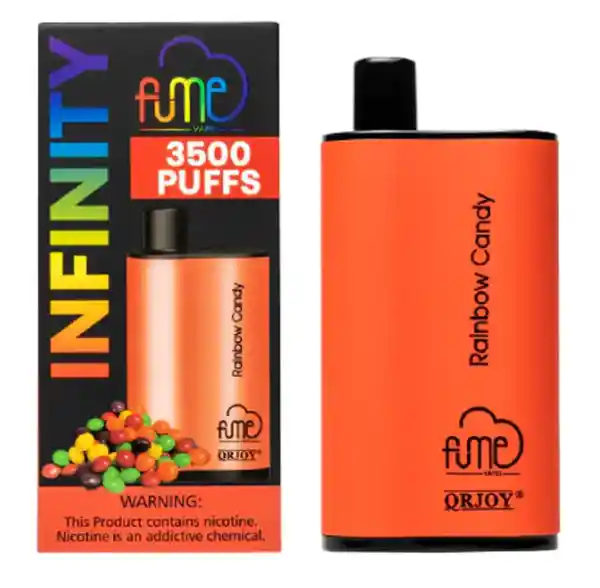 Fume Vaporizador Rainbow Candy 3500 Puffs