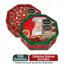 Galleta NAVIDAD Noel Cofre Octogonal 260 g