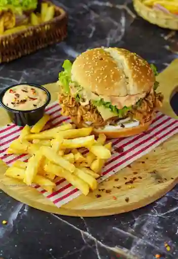 Combo Hamburguesa Chiken