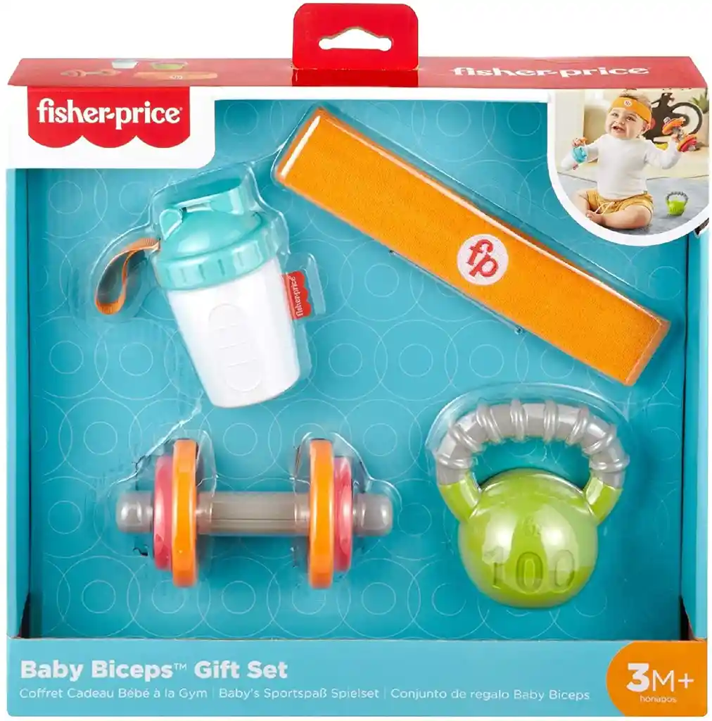 Fisher Price Fp Set Mini Músculos Gjd49