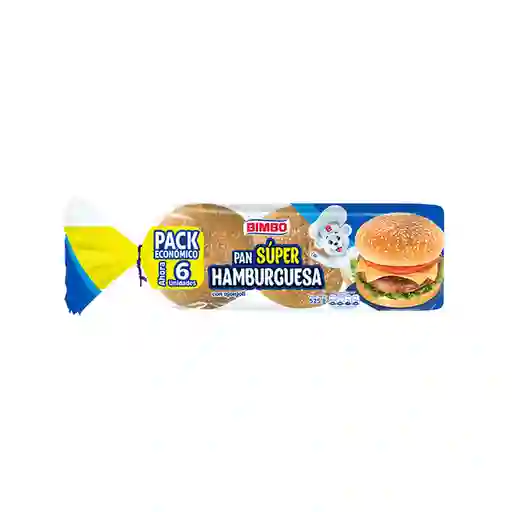 Bimbo Pan Super Hamburguesa