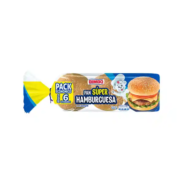 Bimbo Pan Super Hamburguesa