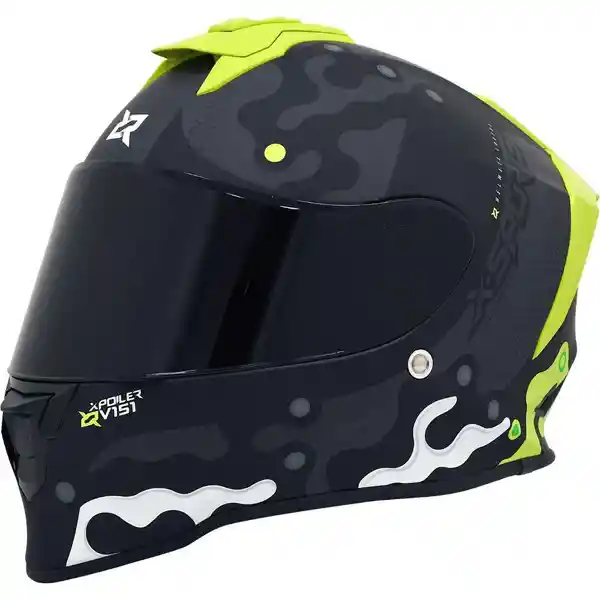 X-Sports Helmets Casco Moto Elementi Amarillo Talla L