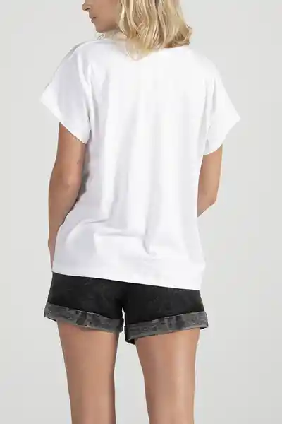 ONeill Camiseta Classic Original Femenino Blanco Talla M