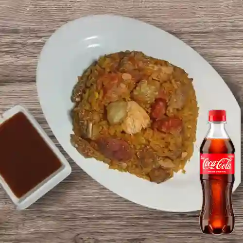Arroz Especial Combinado Personal +Cocacola Org 400ml