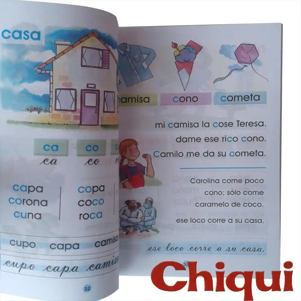 Cartilla Libro Chiqui Lectura Inicial